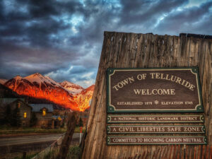 Welcome Town of Telluride